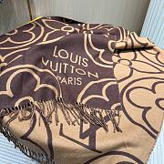 Louis Vuitton LV In Bloom Black/Brown Scarf 45 x 200 cm - 6