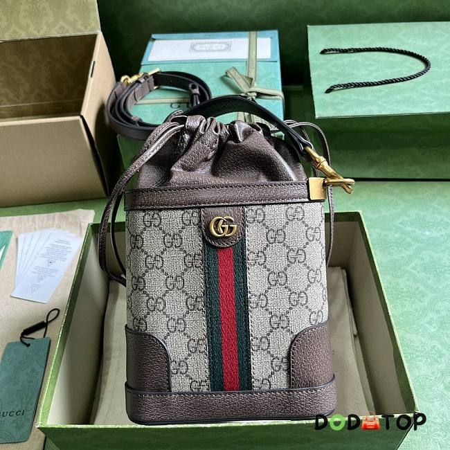 Gucci Ophidia GG Bucket Bag Size 18 x 16 x 5 cm - 1