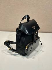 Prada Re-Nylon And Brushed Leather Backpack Size 20.5 x 25 x 11.5 cm - 5