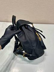 Prada Re-Nylon And Brushed Leather Backpack Size 20.5 x 25 x 11.5 cm - 4
