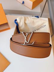 Louis Vuitton LV Belt 02 Brown 3.5 cm - 4