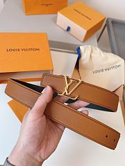 Louis Vuitton LV Belt 02 Brown 3.5 cm - 6