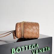Bottega Veneta Intrecciato Nappa Mini Shoulder Bag Brown Size 18 x 12 cm - 5