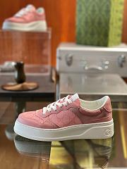 Gucci GG Supreme Pink Shoes  - 6