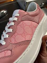 Gucci GG Supreme Pink Shoes  - 5