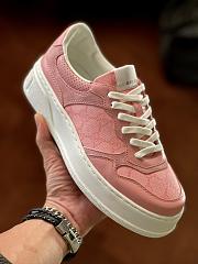 Gucci GG Supreme Pink Shoes  - 4