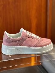 Gucci GG Supreme Pink Shoes  - 3