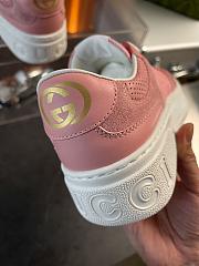Gucci GG Supreme Pink Shoes  - 2