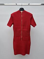 Balmain Red Dress  - 3