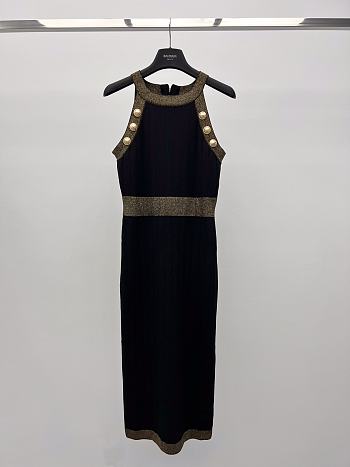 Balmain Black Dress
