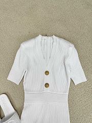 Balmain White Dress - 2