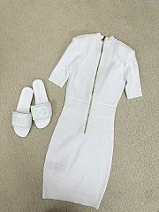 Balmain White Dress - 3