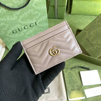 Gucci GG Marmont Card Case 10 x 7 cm