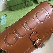 Gucci Shoulder Bag With Logo Brown Size 25 x 19 x 8 cm - 6