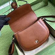 Gucci Shoulder Bag With Logo Brown Size 25 x 19 x 8 cm - 5