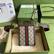 Gucci Ophidia Top Handle Mini Bag Size 14 x 22.5 x 4.5 cm - 3
