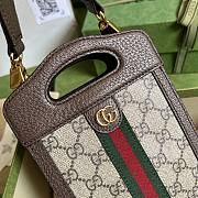Gucci Ophidia Top Handle Mini Bag Size 14 x 22.5 x 4.5 cm - 2