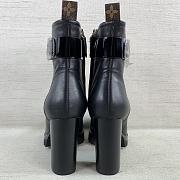  Louis Vuitton Leather Boots Black - 6