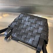 Bottega Veneta Bowling Cassette Bag Black Size 22 x 16 x 13 cm - 3