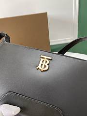 Burberry TB Leather Shoulder Bag Black Size 28 x 5 x 14 cm - 4