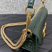 Valentino Garavani Loco Handbag Green Size 27 x 13 x 6 cm - 6