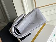 Chanel Flap Bag Small Light Purple Size 23 x 14.5 x 6 cm  - 5