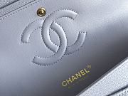 Chanel Flap Bag Light Purple Caviar Size 15.5 x 25.5 x 6.5 cm - 3