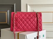 Chanel Flap Bag Small Light Rose Red Size 23 x 14.5 x 6 cm - 5