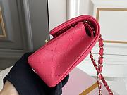 Chanel Flap Bag Small Light Rose Red Size 23 x 14.5 x 6 cm - 6