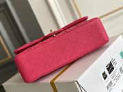 Chanel Flap Bag Small Light Rose Red Size 23 x 14.5 x 6 cm - 4