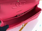 Chanel Flap Bag Light Rose Red Caviar Size 15.5 x 25.5 x 6.5 cm - 2