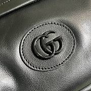 Gucci Double-G Leather Shoulder Bag Men Size 23.5 x 15.5 x 8 cm - 2