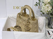 Lady Dior My Abcdior Bag Beige Size 20 x 16.5 x 8 cm - 6