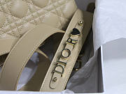 Lady Dior My Abcdior Bag Beige Size 20 x 16.5 x 8 cm - 4
