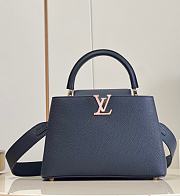 Louis Vuitton Capucines M21150 MM Dark Blue Size 31.5 x 20 x 11 cm - 1