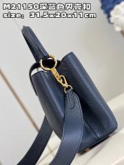 Louis Vuitton Capucines M21150 MM Dark Blue Size 31.5 x 20 x 11 cm - 5