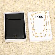 Celine Arc de Triomphe Gold Beads Long Chain - 1