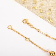 Celine Arc de Triomphe Gold Beads Long Chain - 4