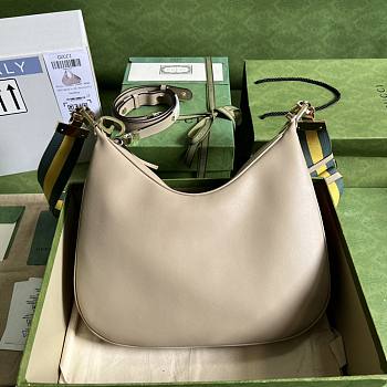 Gucci Attache Large Shoulder Bag Beige 702823 Size 35 x 32 x 6 cm