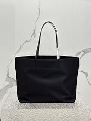 Prada Nylon Tote Bag Black 1BG107 Size 40 x 34 x 16 cm - 3