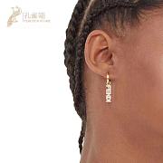 Fendi Earrings Gold 01 - 5