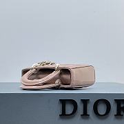 Dior D-Joy Bag Patent Leather Pink Size 22.5 × 12 × 5.5 cm - 6