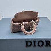 Dior D-Joy Bag Patent Leather Pink Size 22.5 × 12 × 5.5 cm - 5