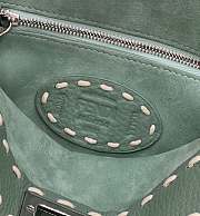 Fendi Peekaboo Olive Green Bag Size 23 x 7 x 20 cm - 6