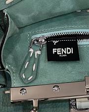 Fendi Peekaboo Olive Green Bag Size 23 x 7 x 20 cm - 4