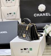 Chanel Small Handbag Black Size 12 x 20 x 8 cm - 5