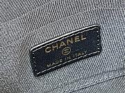 Chanel Kelly Clutch Handle Bag Black Size 12 x 15 x 6 cm - 2