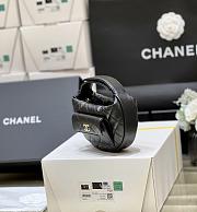 Chanel Half Moon Handle Black Bag Size 17.5 x 16 x 5 cm - 4