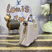 Louis Vuitton LV Capucines Mini Handbag M22122 Purple Size 21 x 14 x 8 cm - 4