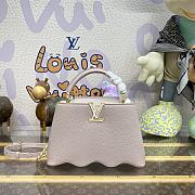 Louis Vuitton LV Capucines Small Handbag M22122 Purple Size 27 x 18 x 9 cm - 1